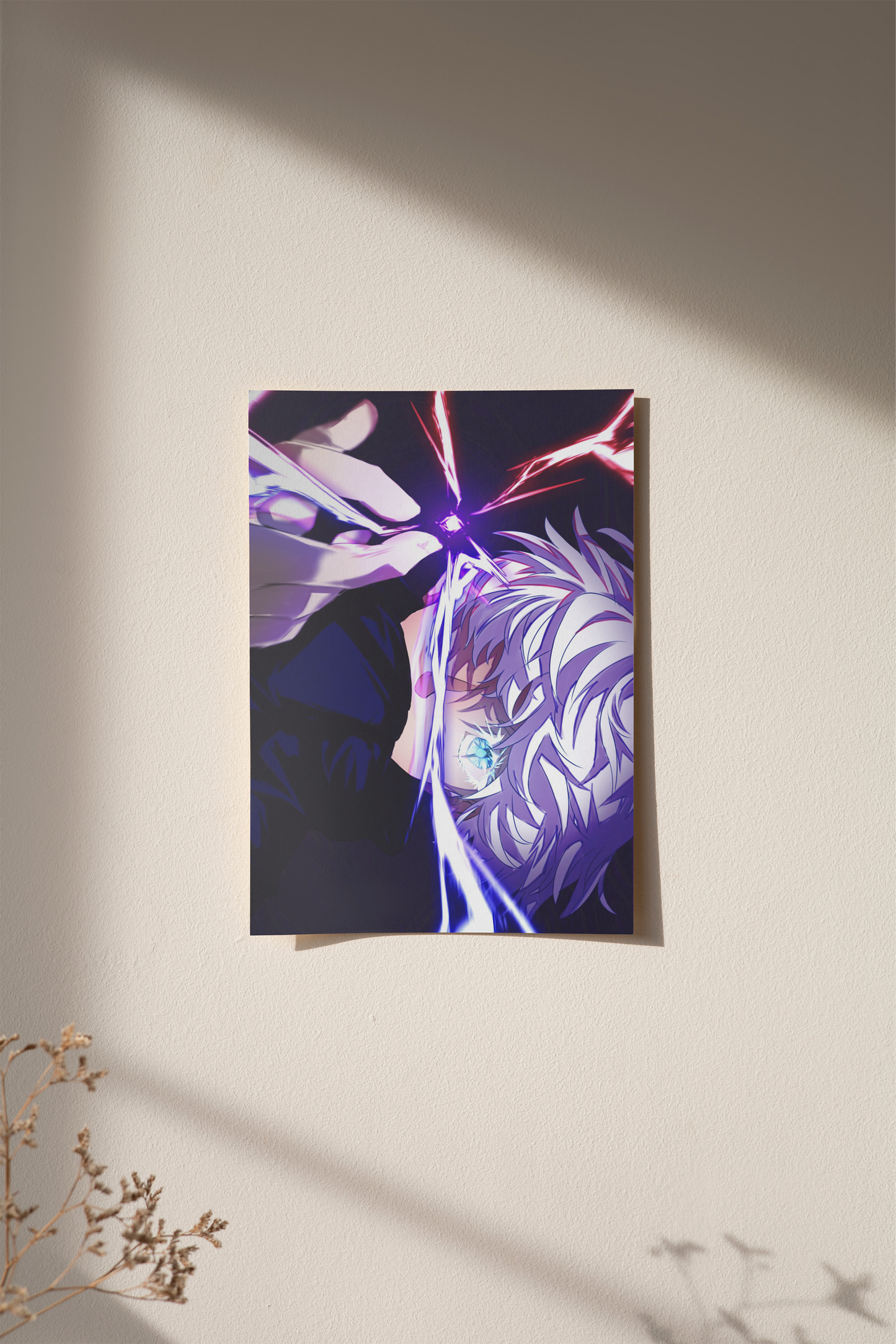 Satoru Gojo Jujutsu Kaisen Anime Poster