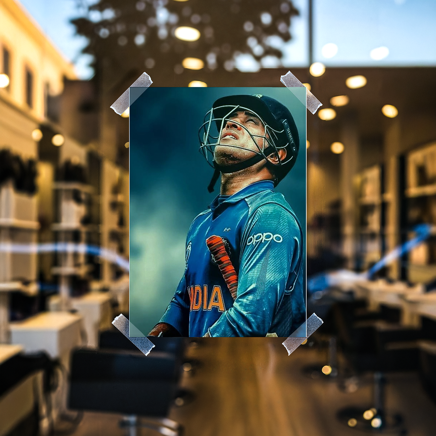 MS Dhoni Poster