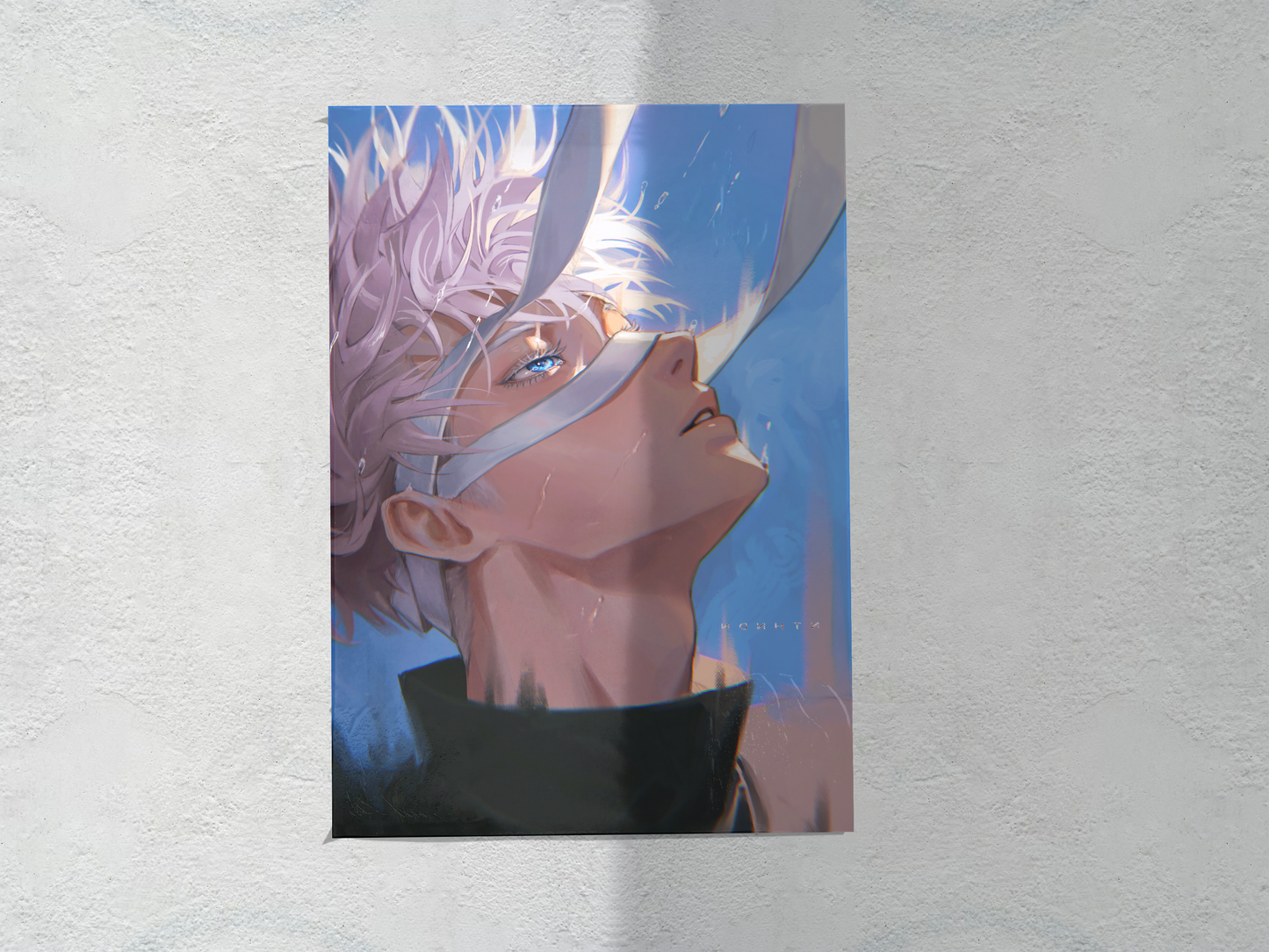 Satoru Gojo Jujutsu Kaisen Anime Poster