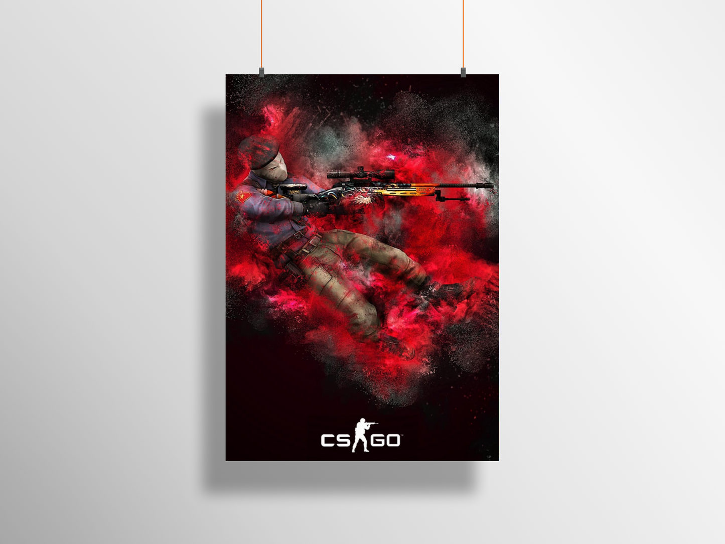 Counter Strike (CS) Game Poster