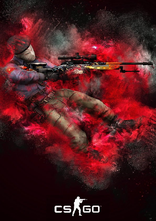 Counter Strike (CS) Game Poster