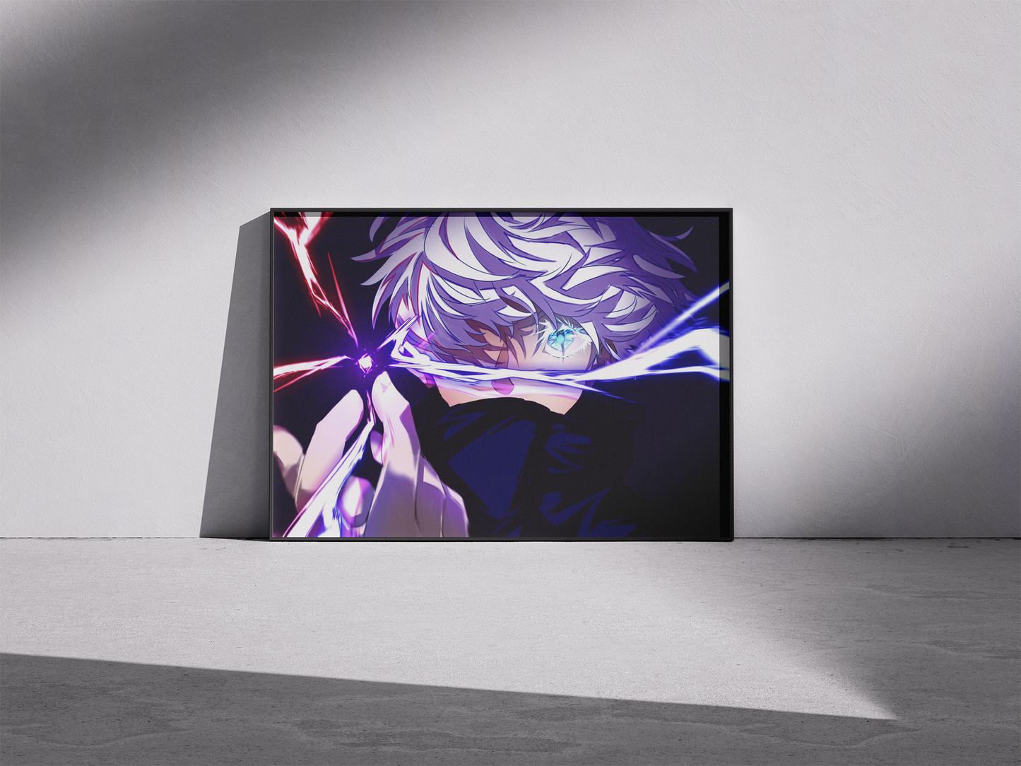 Satoru Gojo Jujutsu Kaisen Anime Poster