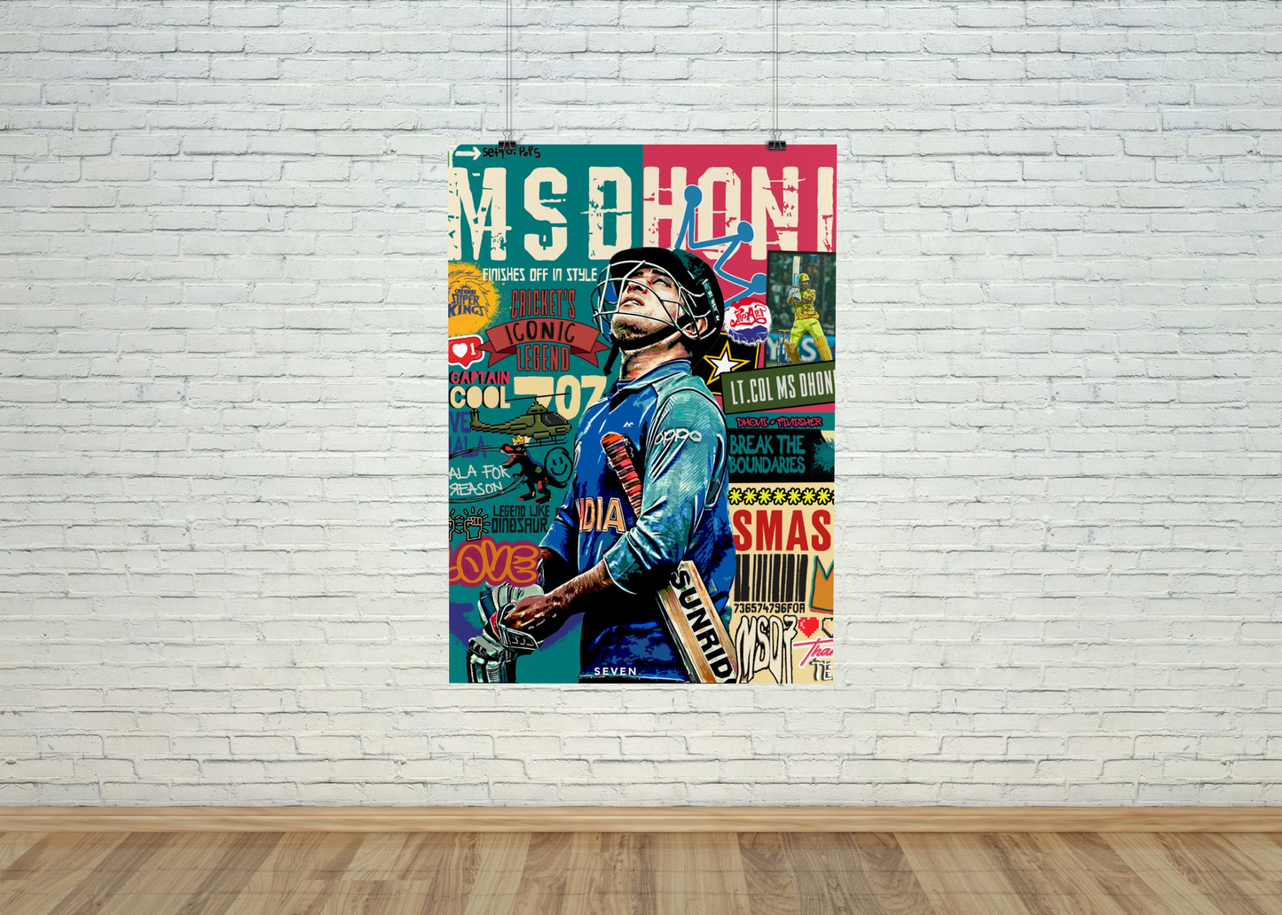 MS Dhoni Poster