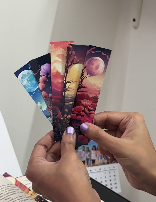 Themed Bookmarks Pack of 8